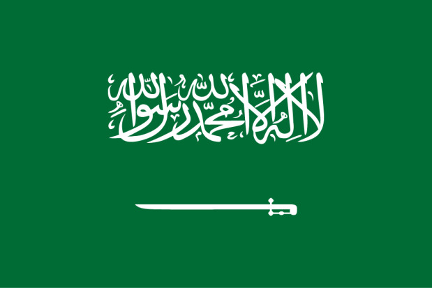 Flagge Saudi-Arabien