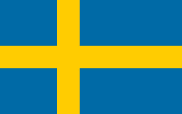 Flagge Schweden, Fahne Schweden