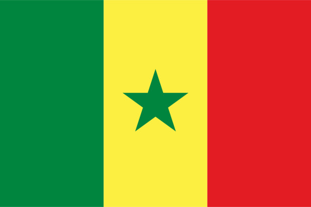 Flagge Senegal