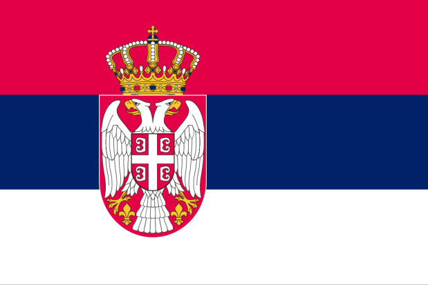 Flagge Serbien, Fahne Serbien