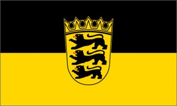 Flagge Baden-Württemberg, Fahne Baden-Württemberg