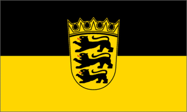 Fahne Baden-Württemberg