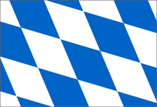 Bayern mit Wappen Flagge - Bayerische Fahne kaufen 