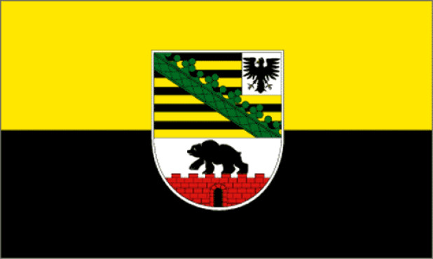 Flagge Sachsen-Anhalt, Fahne Sachsen-Anhalt