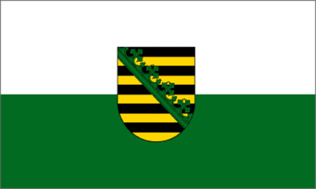 Flagge Sachsen, Fahne Sachsen