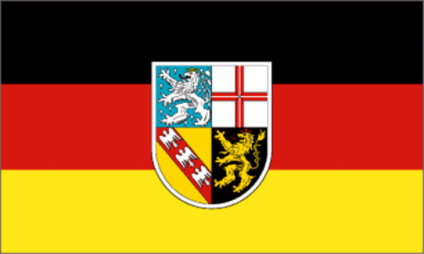 Flagge Saarland, Fahne Saarland