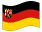 Animierte Flagge Rheinland-Pfalz