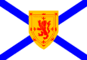 Flaggengrafiken Neuschottland