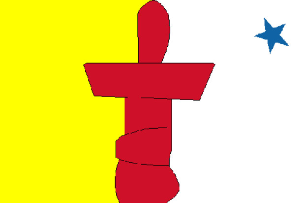 Fahne Nunavut