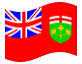 Animierte Flagge Ontario