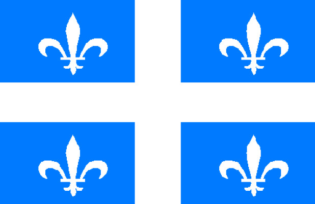 Fahne Québec