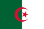 Flaggengrafiken Algerien