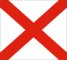 Flagge Alabama