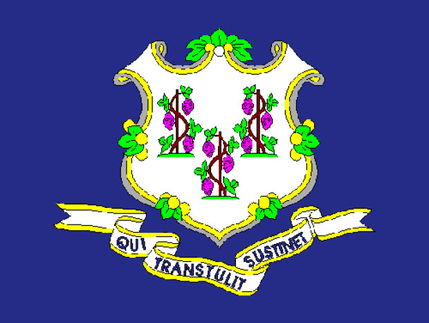 Flagge Connecticut, Fahne Connecticut