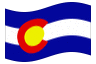 Animierte Flagge Colorado