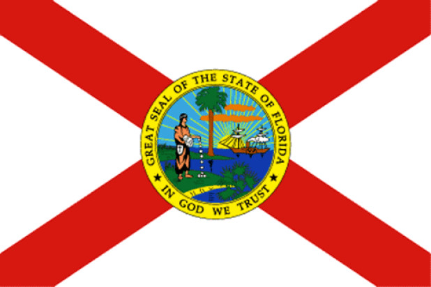 Flagge Florida, Fahne Florida