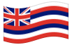 Animierte Flagge Hawaii