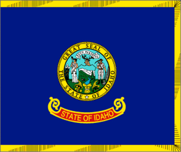 Flagge Idaho, Fahne Idaho