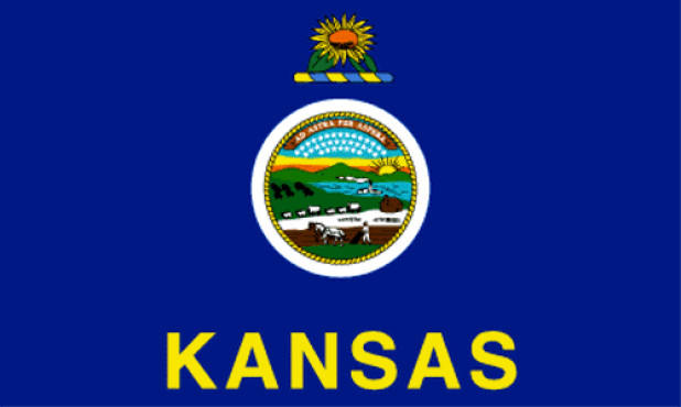 Flagge Kansas