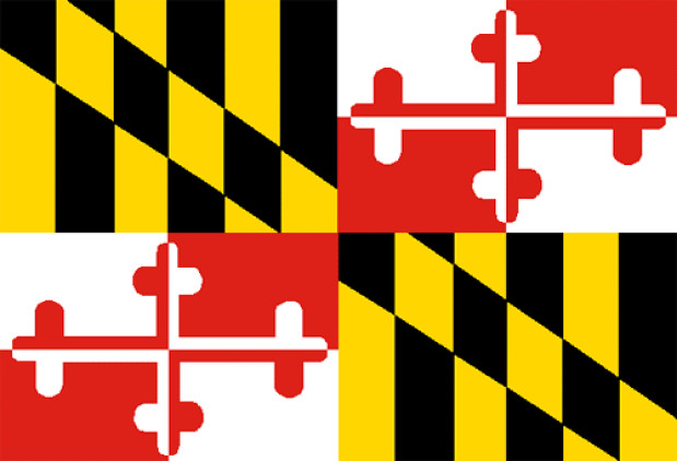 Flagge Maryland, Fahne Maryland