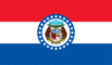 Flaggengrafiken Missouri