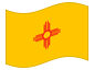 Animierte Flagge New Mexico