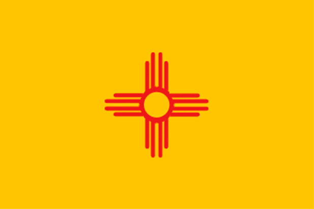 Flagge New Mexico