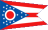 Flaggengrafiken Ohio