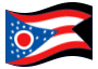 Animierte Flagge Ohio