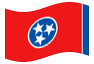 Animierte Flagge Tennessee
