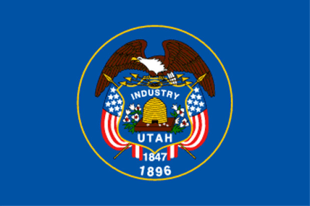 Flagge Utah, Fahne Utah