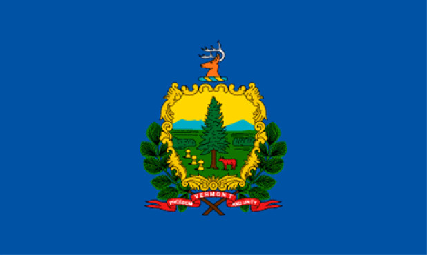 Flagge Vermont, Fahne Vermont