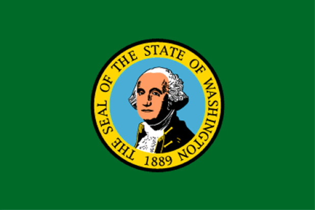 Flagge Washington