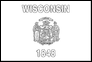 Zum Ausmalen Wisconsin