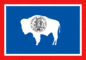 Flaggengrafiken Wyoming