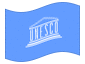 Animierte Flagge UNESCO