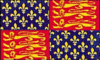 Flaggengrafiken König Edward III. (1312 - 1377)