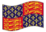 Animierte Flagge König Edward III. (1312 - 1377)