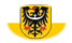 Niederschlesien (Preußische Provinz)-Flagge als ovale Vignette