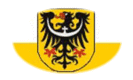 Niederschlesien (Preußische Provinz)-Flagge als ovale Vignette