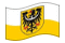 Niederschlesien (Preußische Provinz)-Flagge wehend