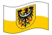 Niederschlesien (Preußische Provinz)-Flagge wehend