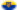 Oberschlesien (Preußische Provinz)-Flagge als ovale Vignette