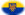 Oberschlesien (Preußische Provinz)-Flagge als ovale Vignette