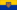 Oberschlesien (Preußische Provinz)-Flagge rechteckig
