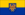 Oberschlesien (Preußische Provinz)-Flagge rechteckig