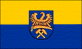 Oberschlesien (Preußische Provinz)-Flagge rechteckig