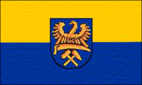 Oberschlesien (Preußische Provinz)-Flagge rechteckig