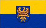 Oberschlesien (Preußische Provinz)-Flagge rechteckig
