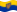 Wehende Oberschlesien (Preußische Provinz)-Flagge statisch